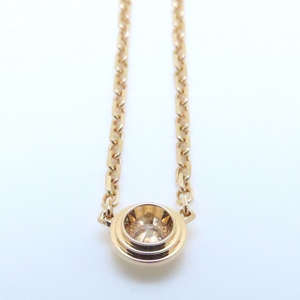 Pendant Necklace 18K Rose Gold with Diamond