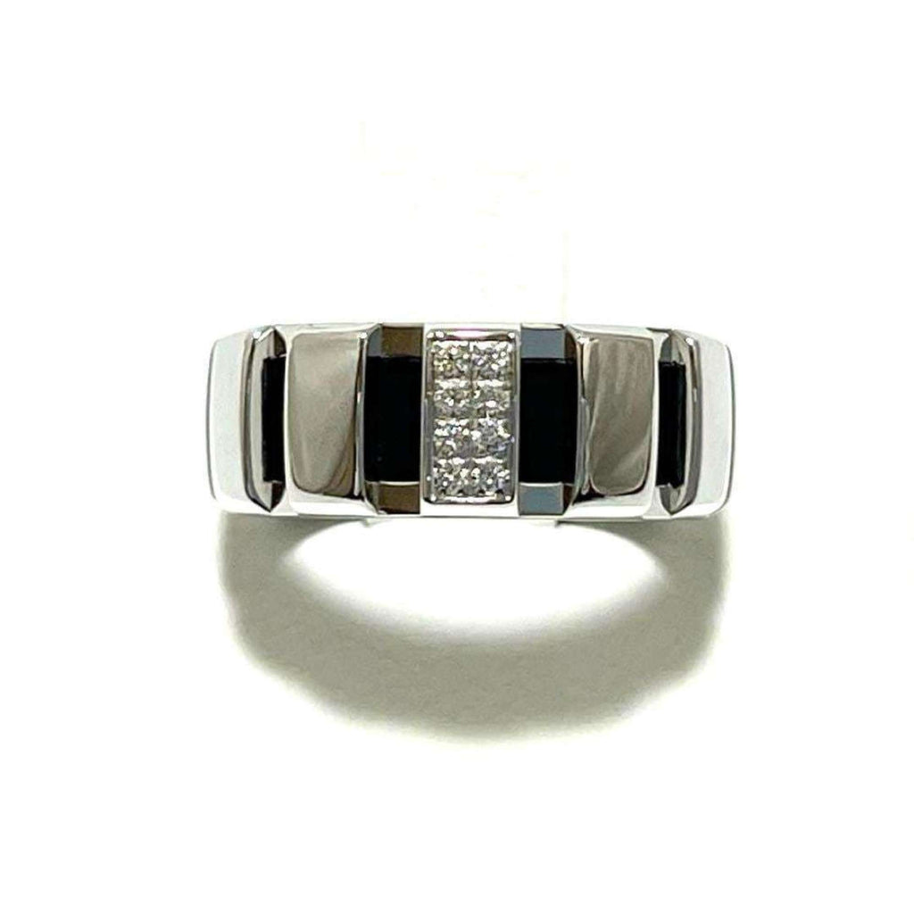Ring 18K White Gold with Diamond