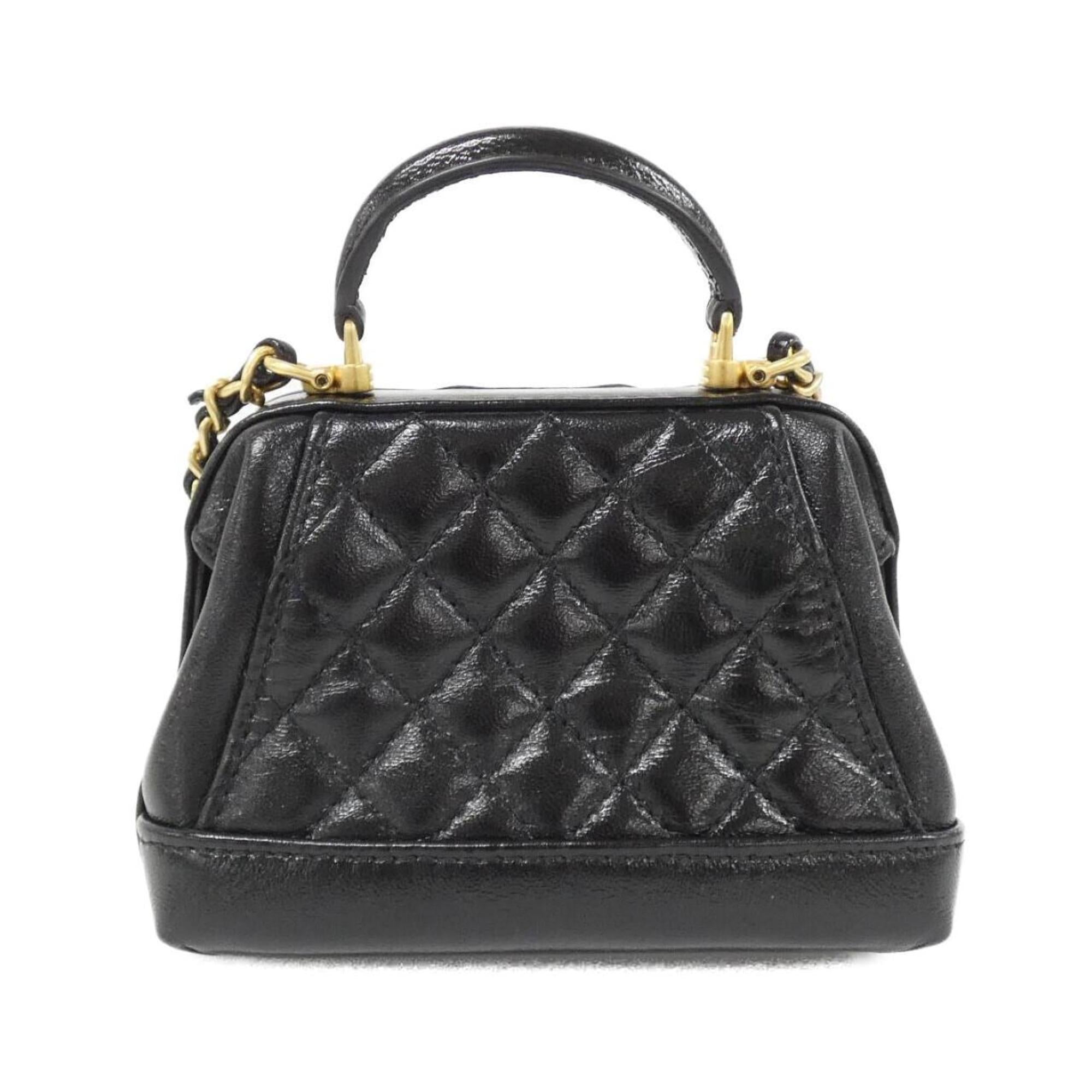 Cocodoc Top Handle Bag Quilted Lambskin Mini