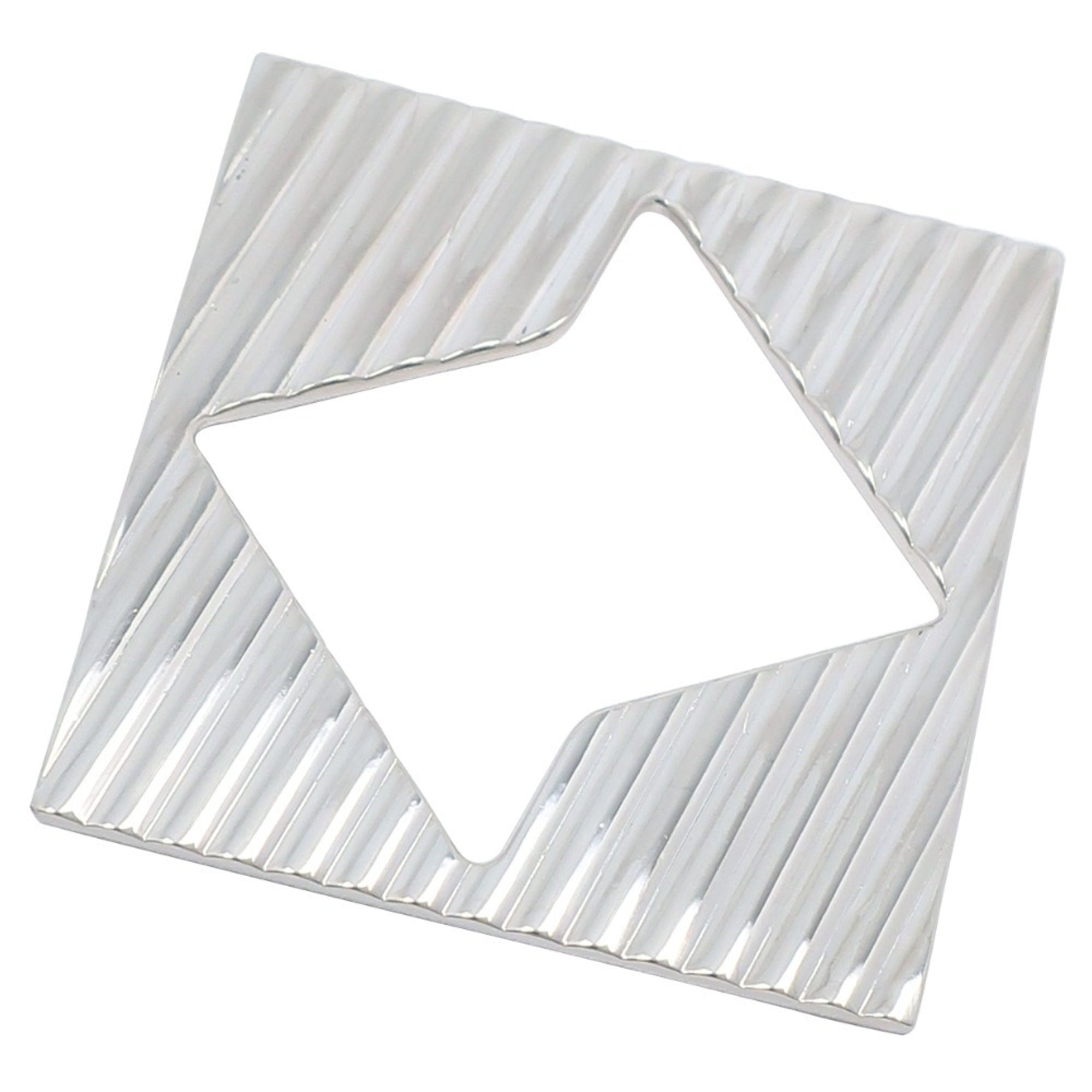 Square Brooch Sterling Silver