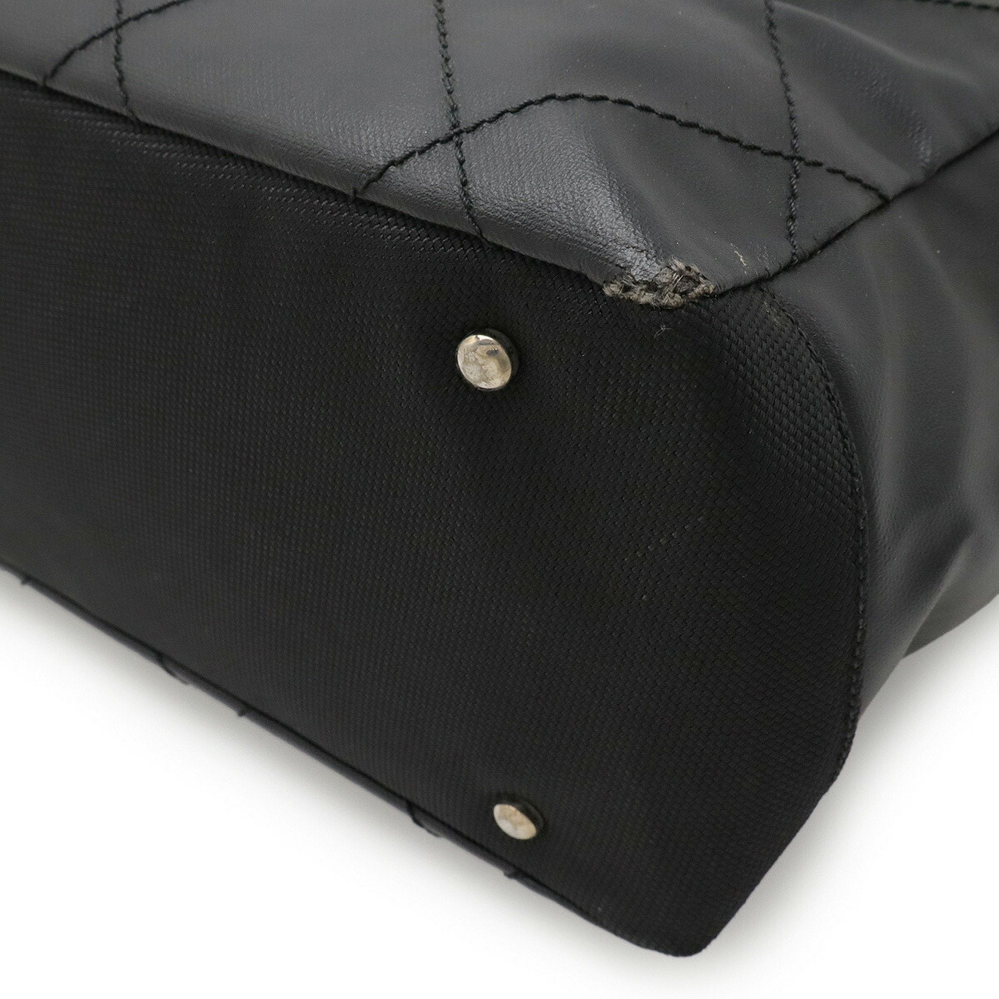 Biarritz Tote Quilted Coated Canvas Large