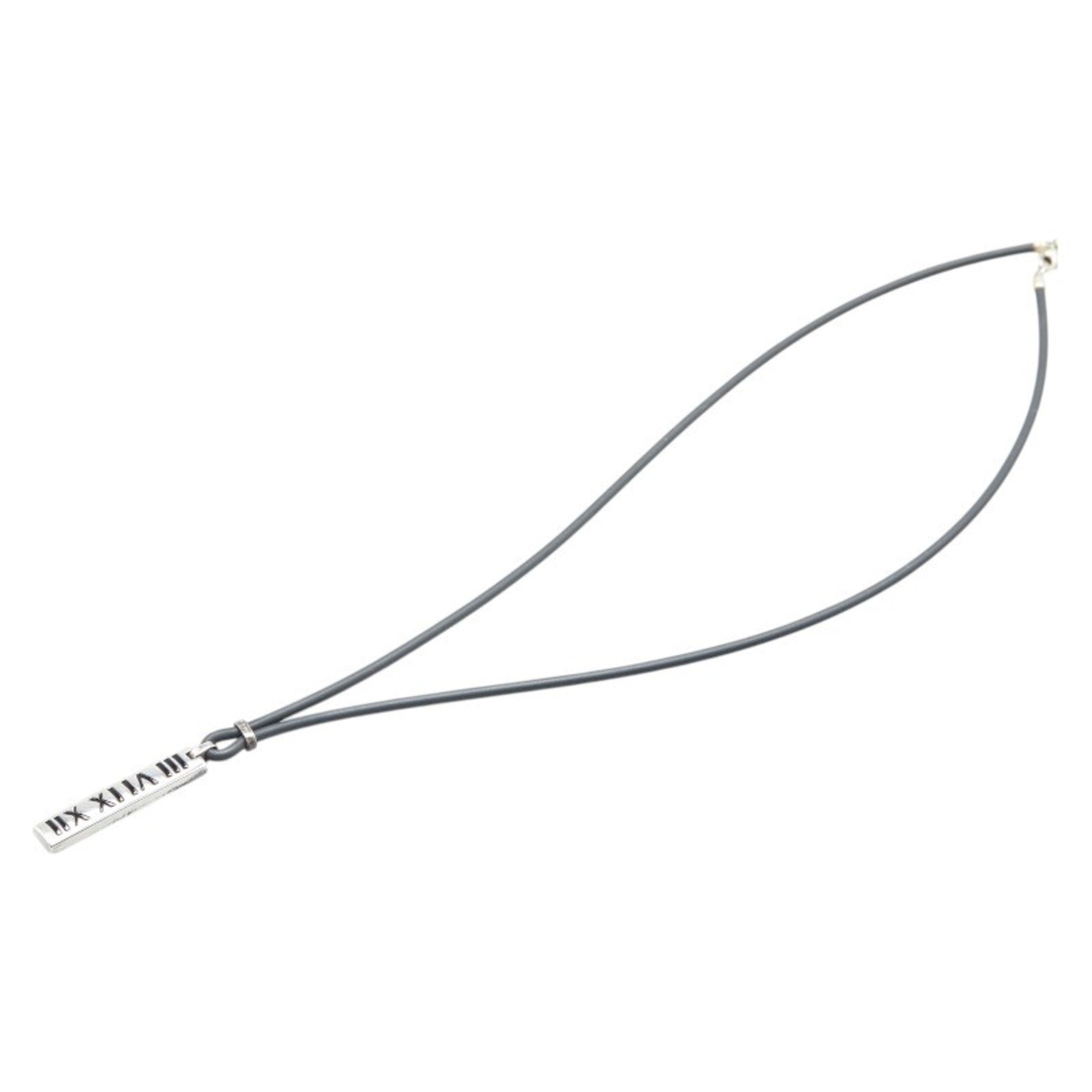 Atlas Pendant Necklace Sterling Silver