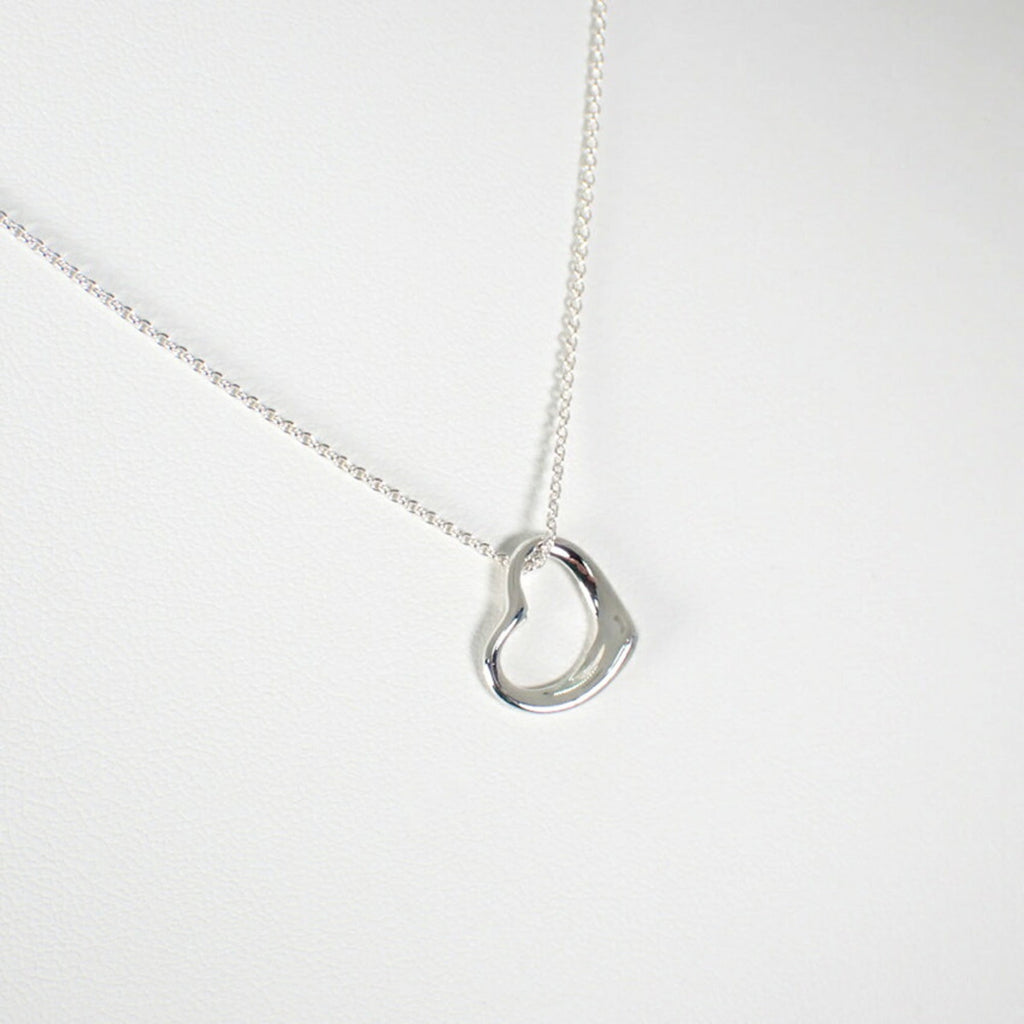 Heart Pendant Necklace Sterling Silver