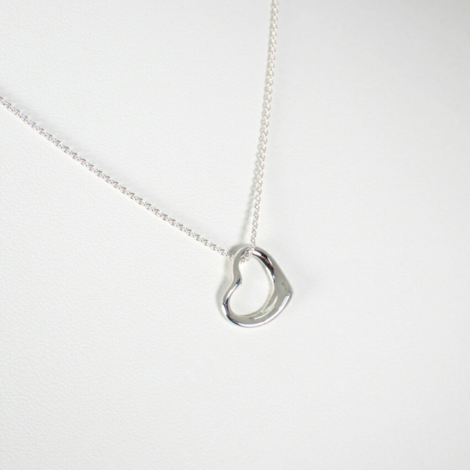 Heart Pendant Necklace Sterling Silver