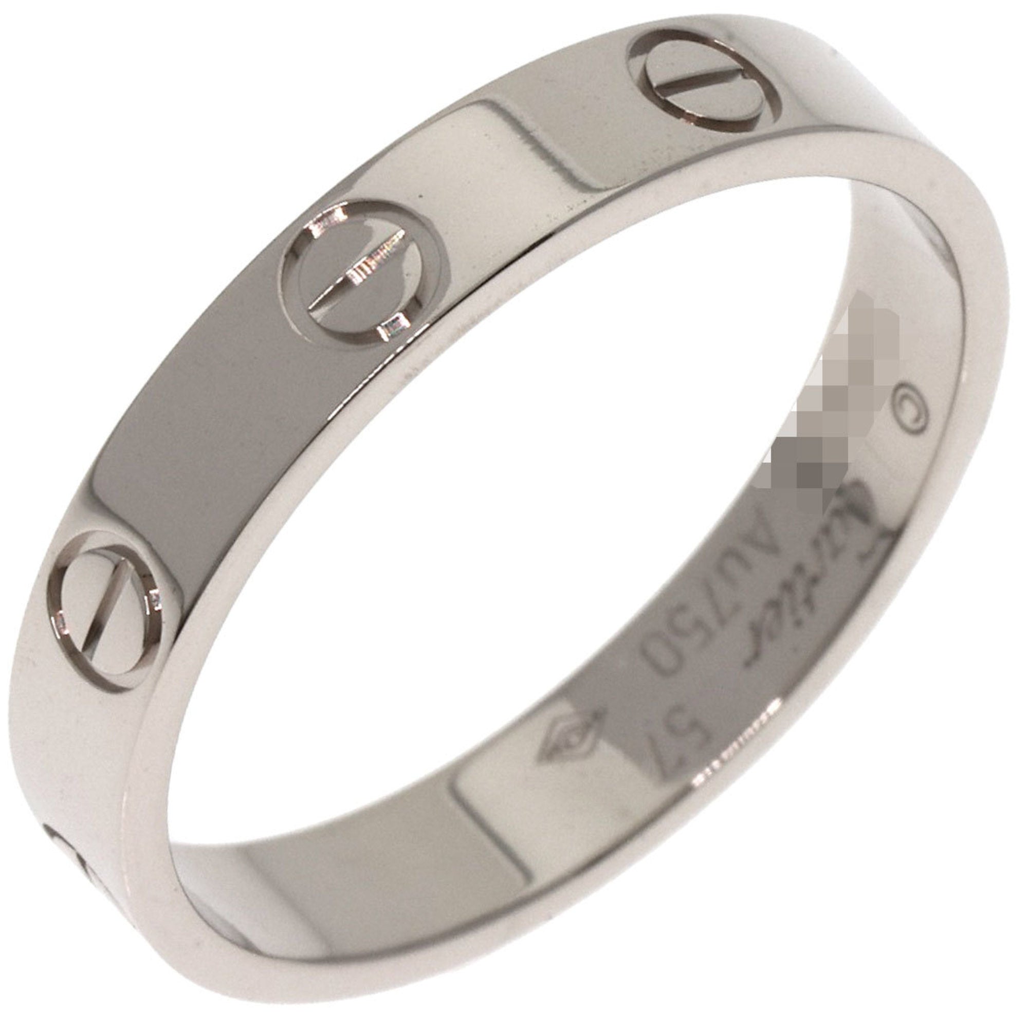 Love Ring 18K White Gold Mini