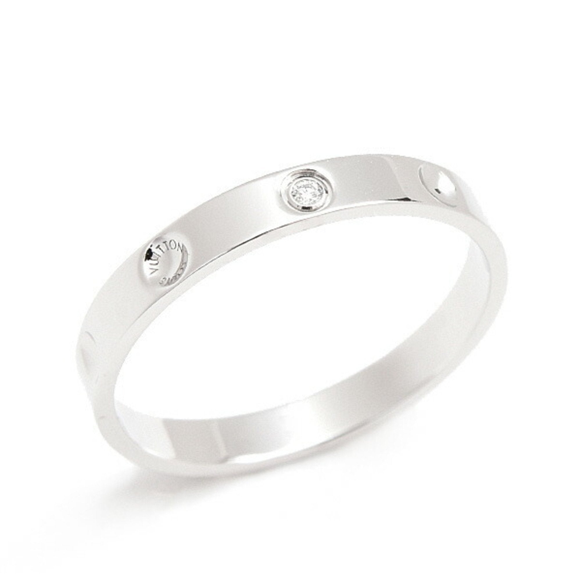 Band Ring Platinum With Diamond