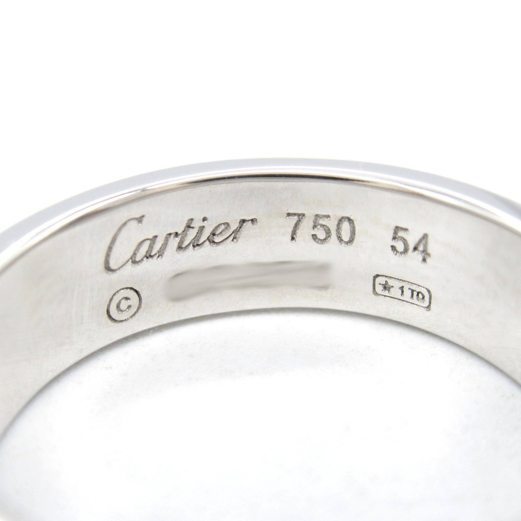 Love Ring 18K White Gold