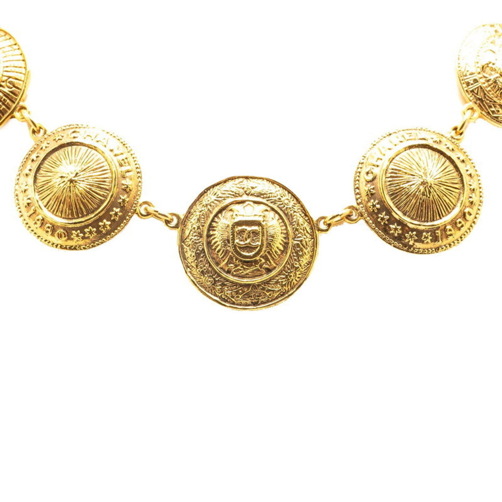 Vintage Pendant Necklace Metal Vintage