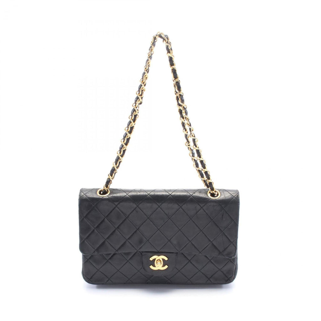 Vintage Classic Double Flap Bag Quilted Lambskin Medium