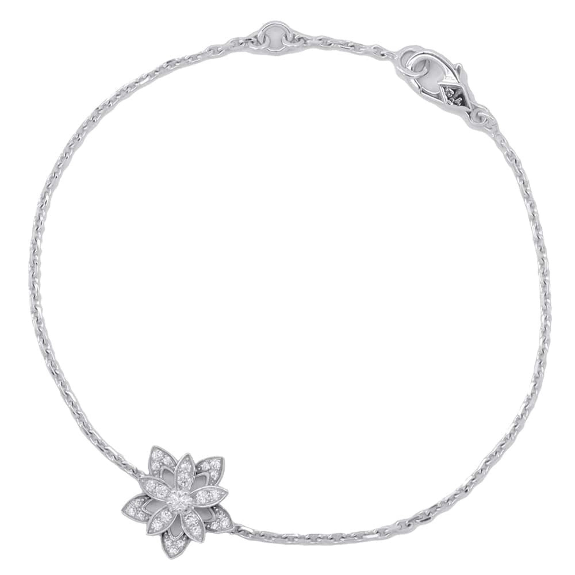 Bracelet 18K White Gold Mini with Diamond
