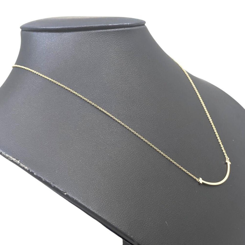 T Smile Pendant Necklace