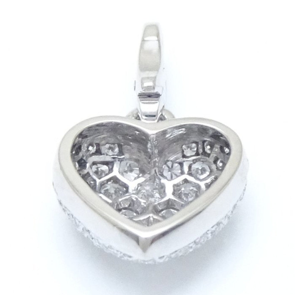 Charm Pendant 18K White Gold with Diamond