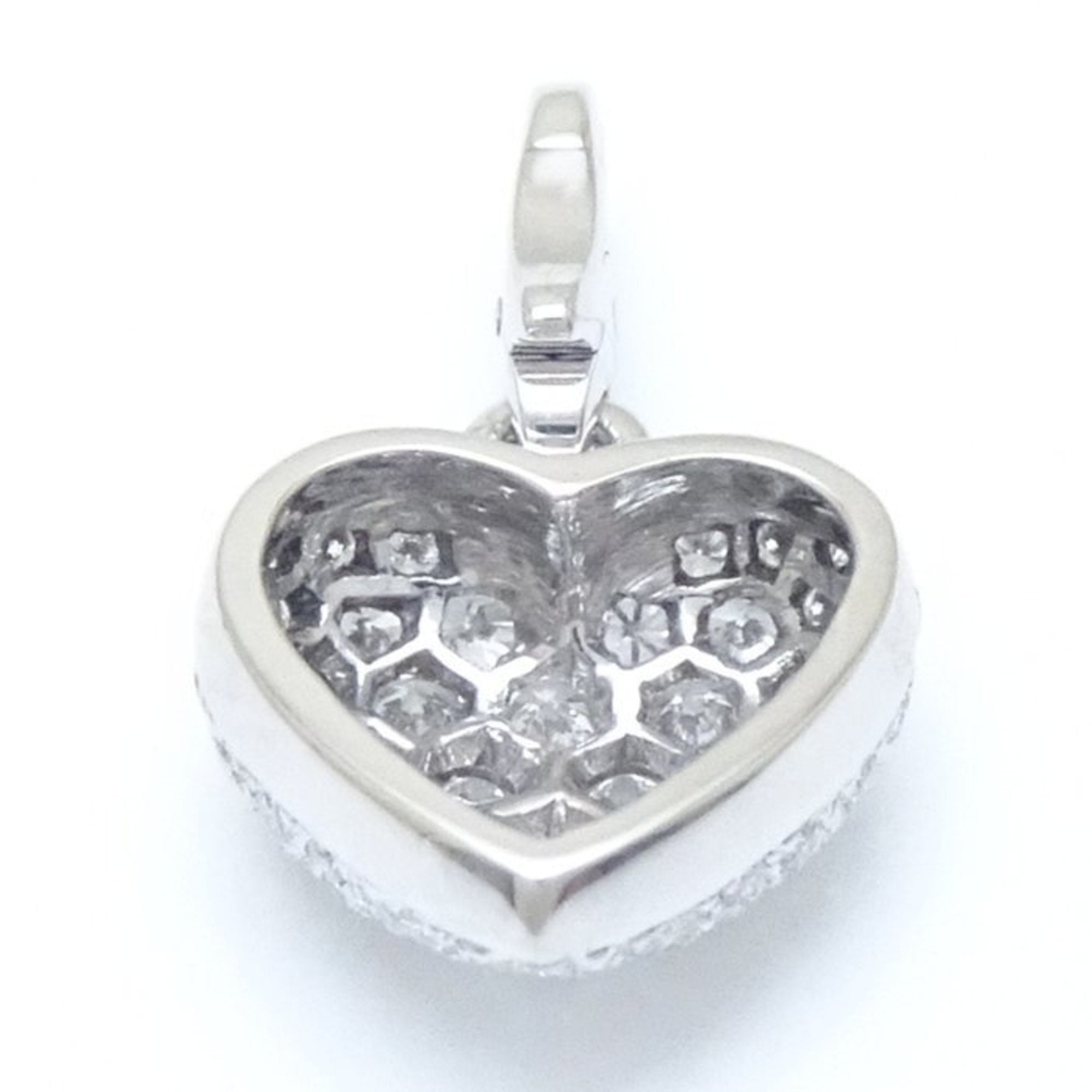 Charm Pendant 18K White Gold with Diamond