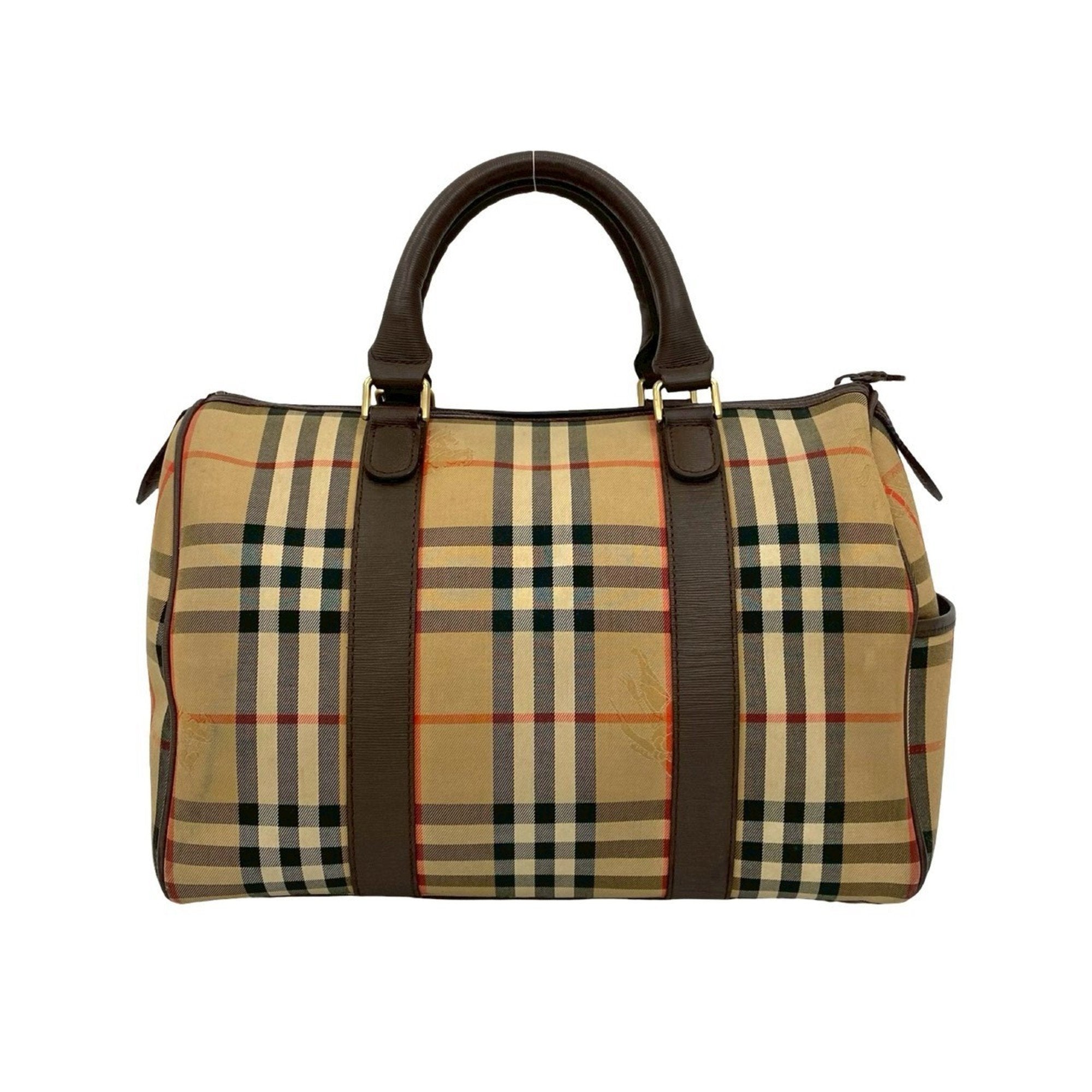 Convertible Weekend Duffle Bag Horseferry Check Canvas Medium