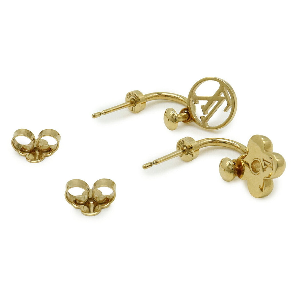 Earrings Gold-Tone Metal