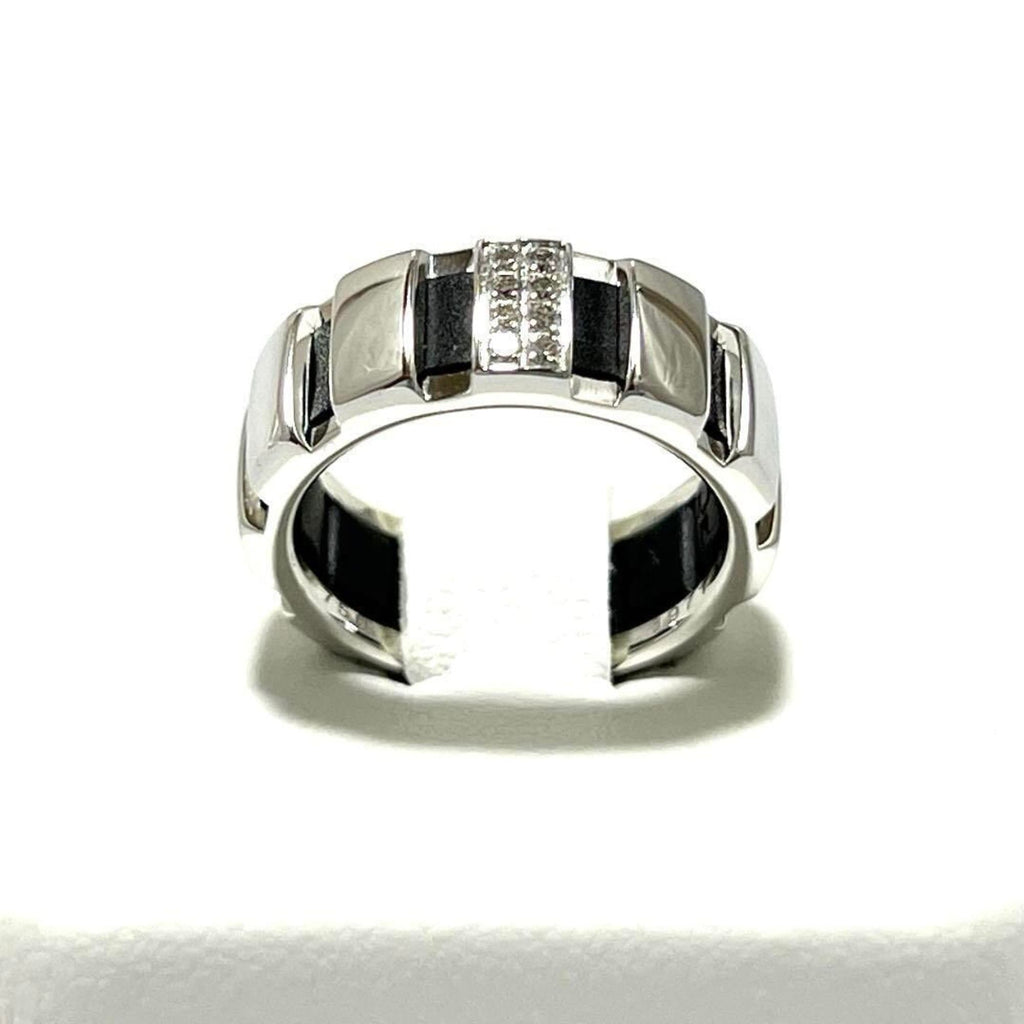 Ring 18K White Gold with Diamond