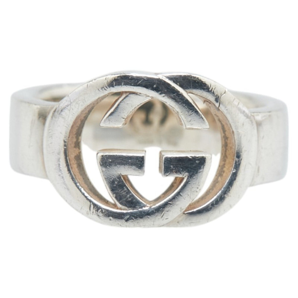 Interlocking G Ring Sterling Silver