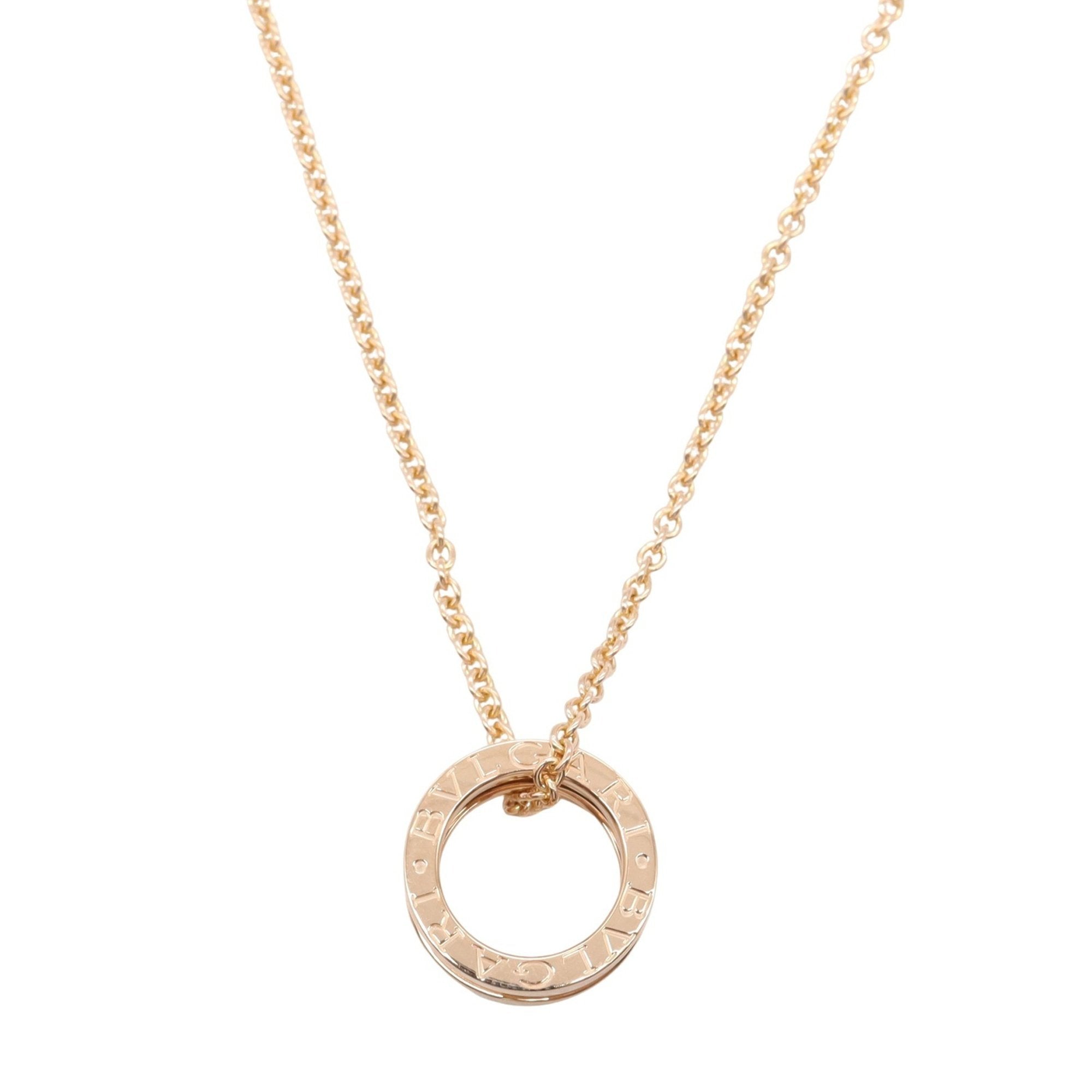 B.Zero1 Pendant Necklace 18K Rose Gold