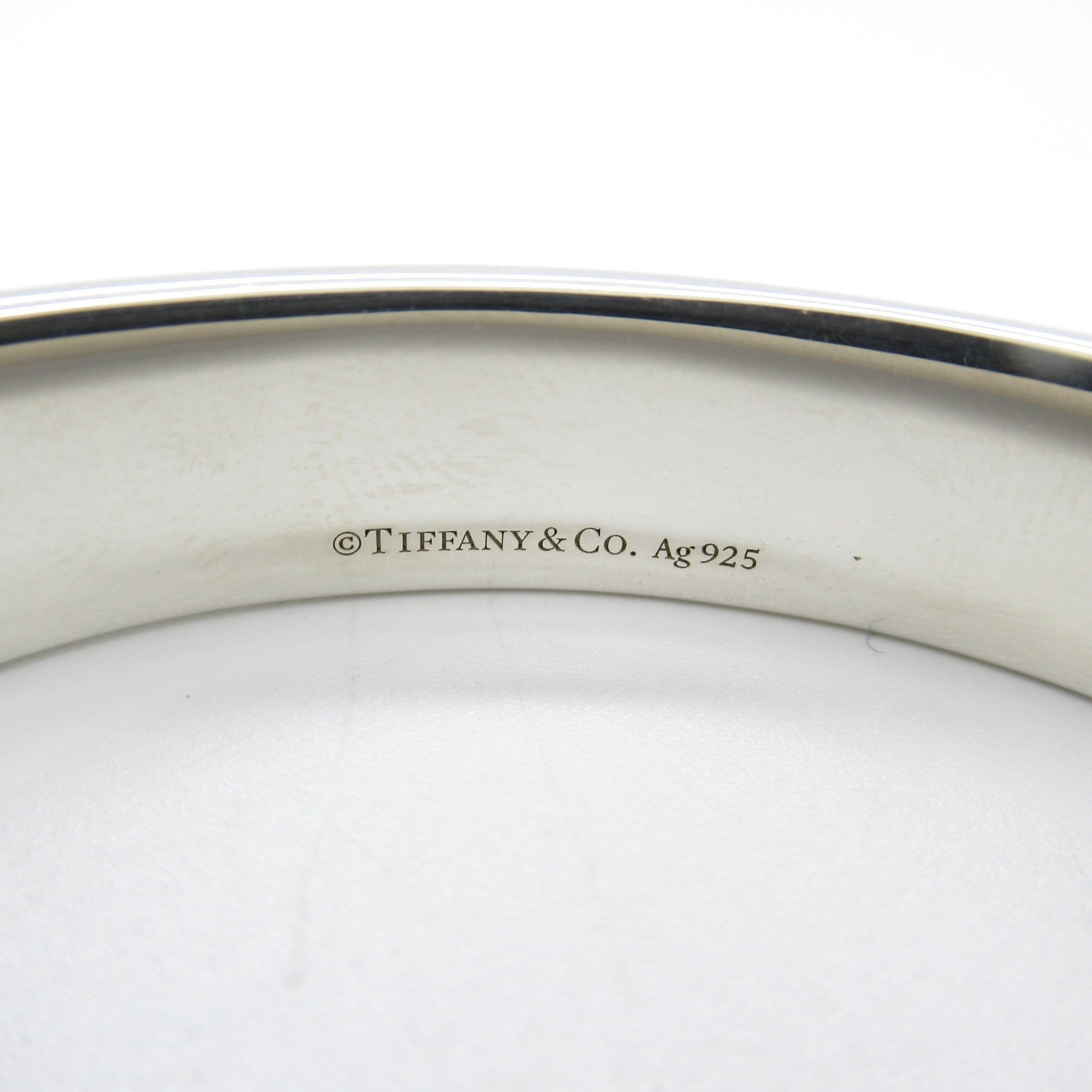 Narrow Cuff Bracelet Sterling Silver with Diamond
