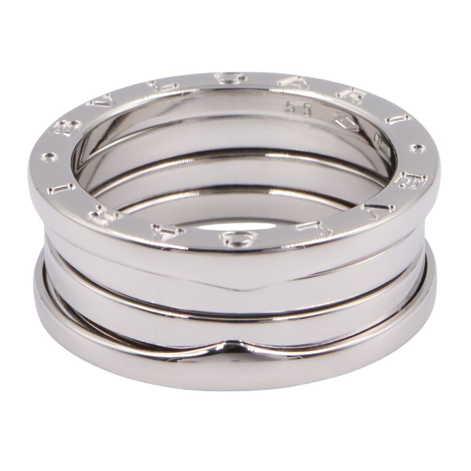 B.Zero1 Ring 18K White Gold and Sterling Silver