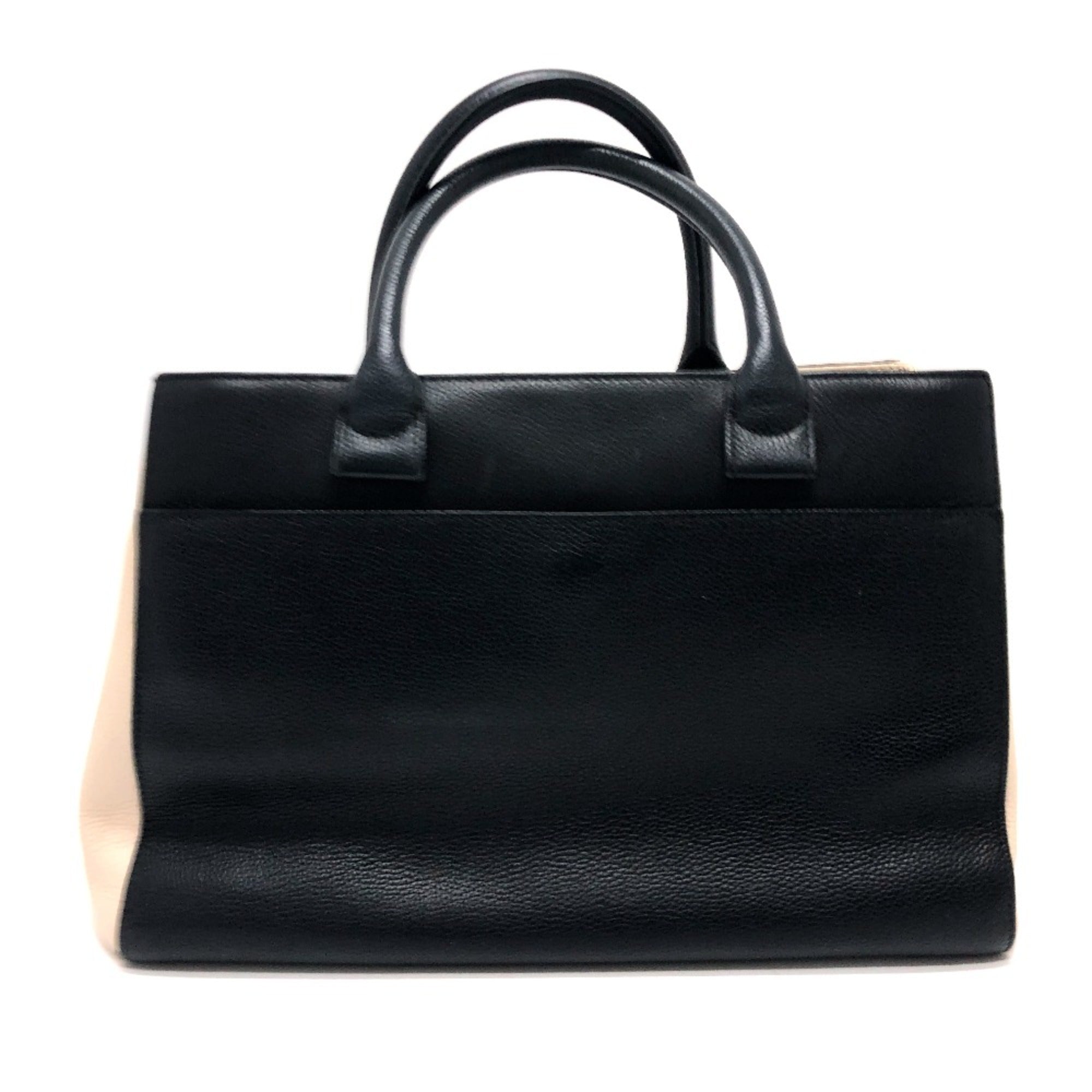 Neo Executive Tote Grained Calfskin Small