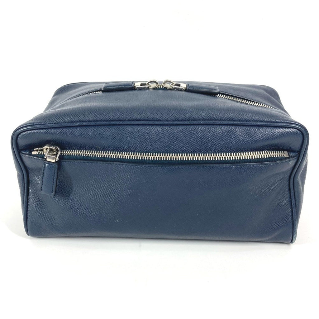 Zip Waist Bag Saffiano Leather Small