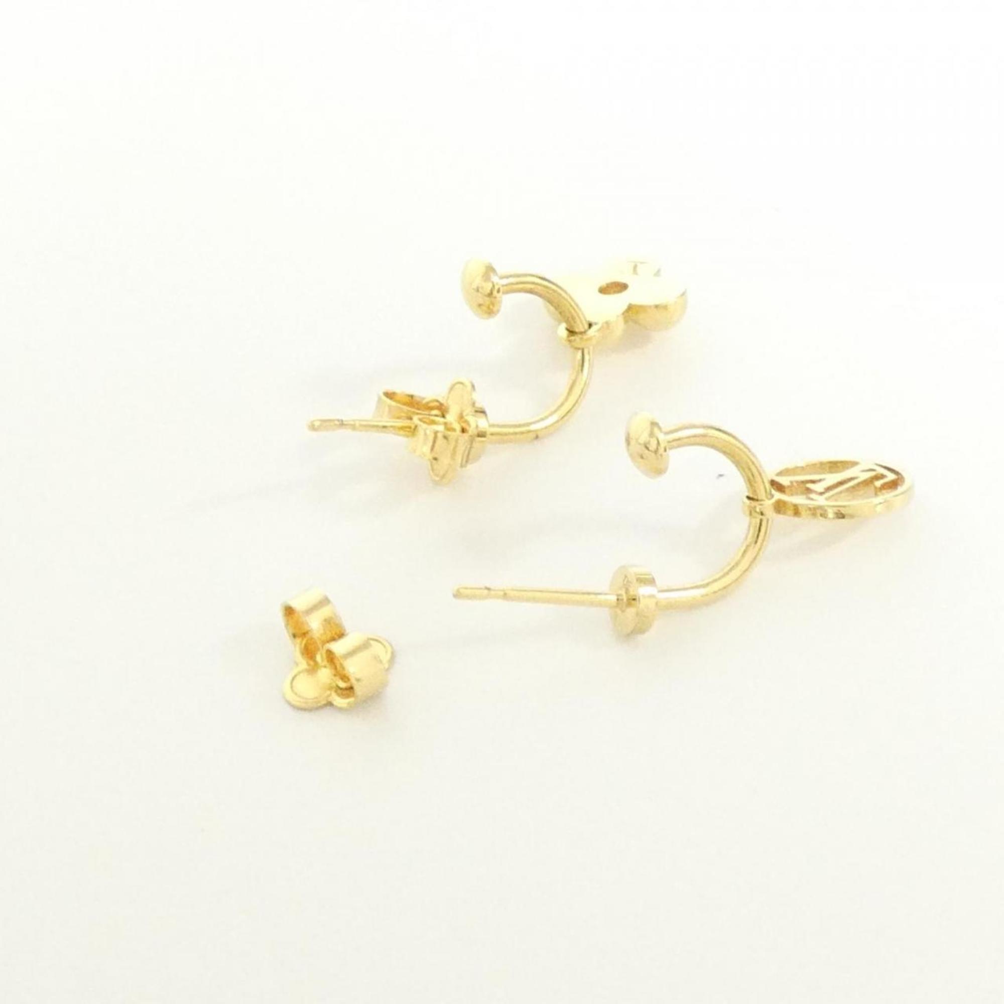 Earrings Gold-Tone Metal