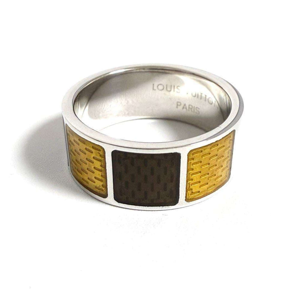 Damier Ring Sterling Silver