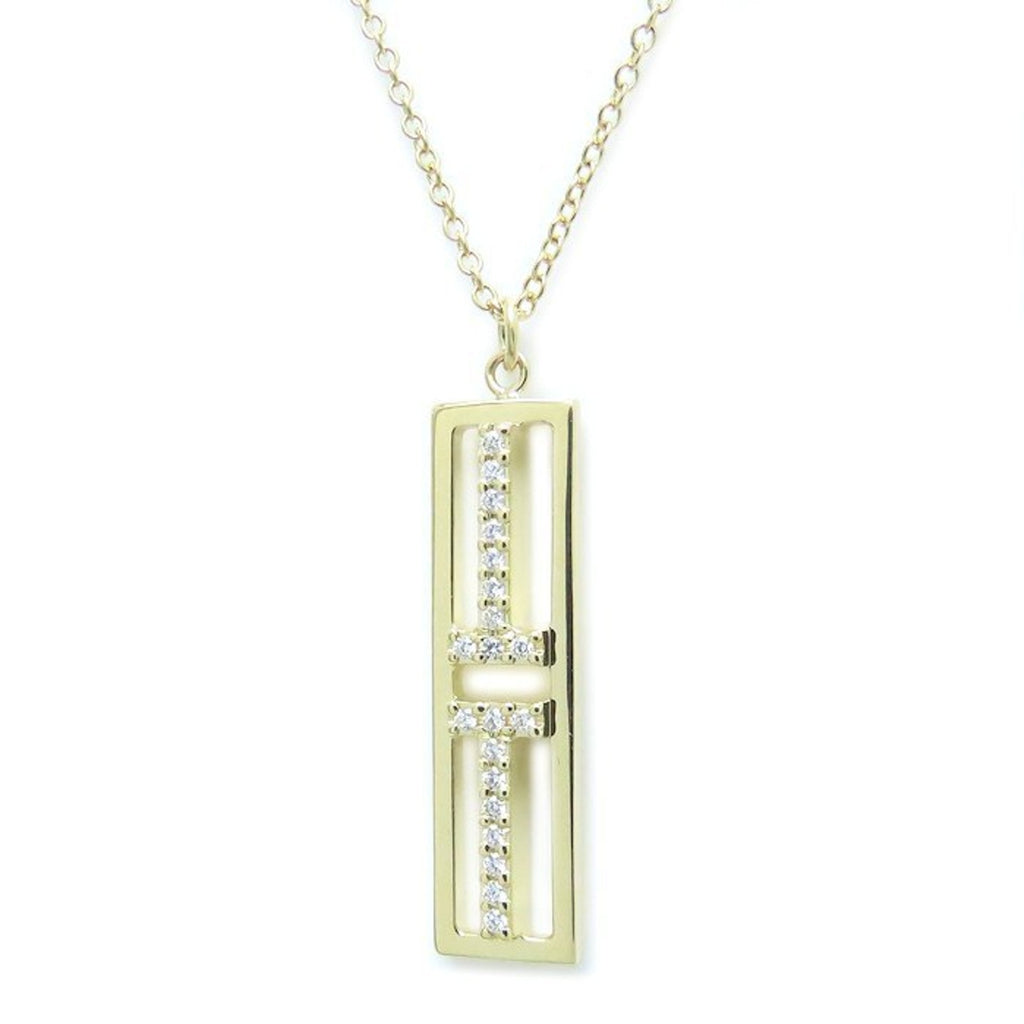 Pendant Necklace 18K Yellow Gold with Diamond