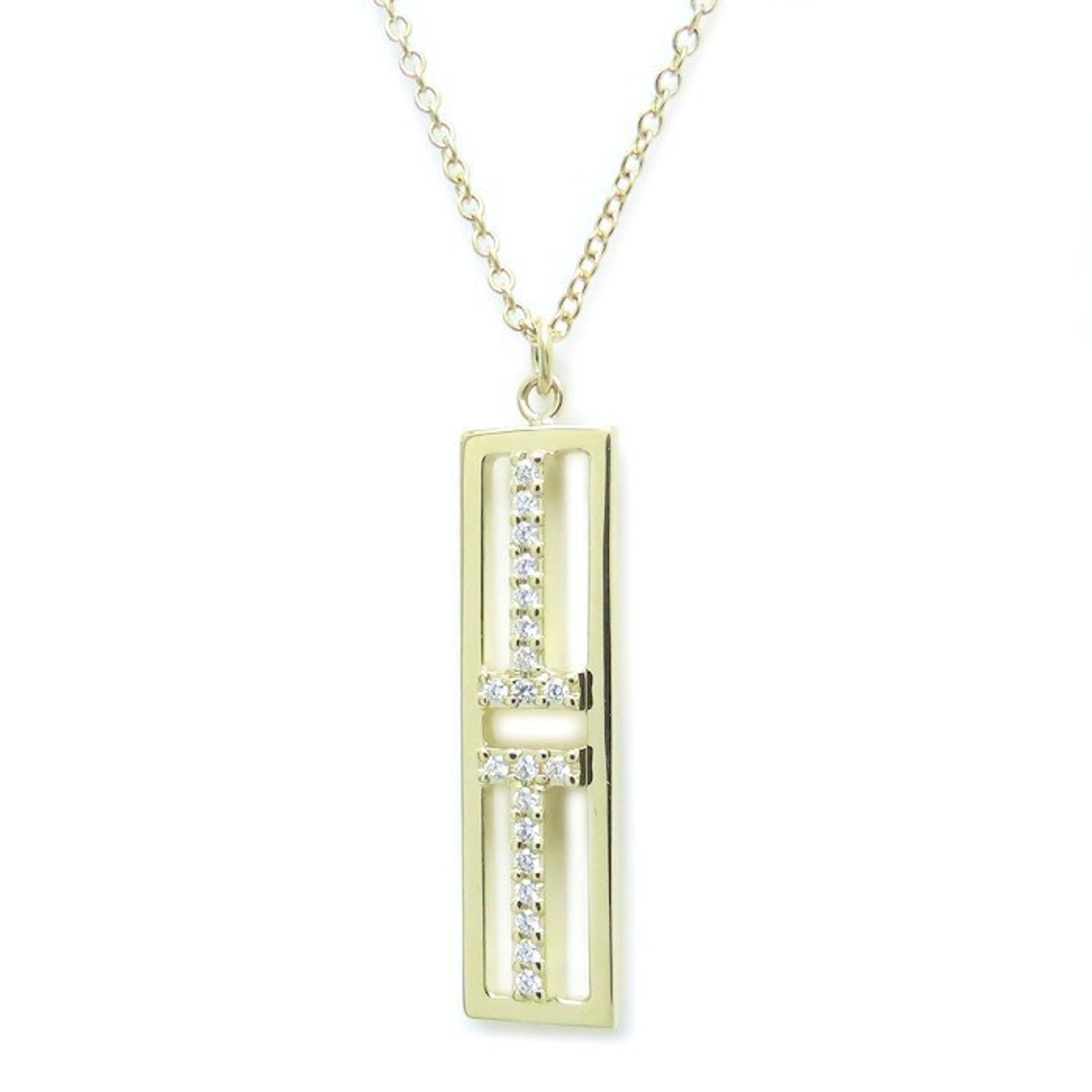 Pendant Necklace 18K Yellow Gold with Diamond
