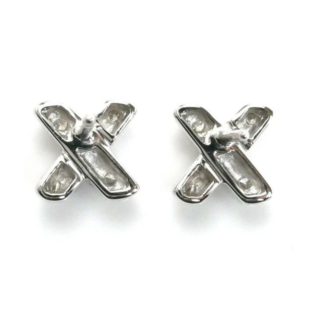 Earrings 18K White Gold