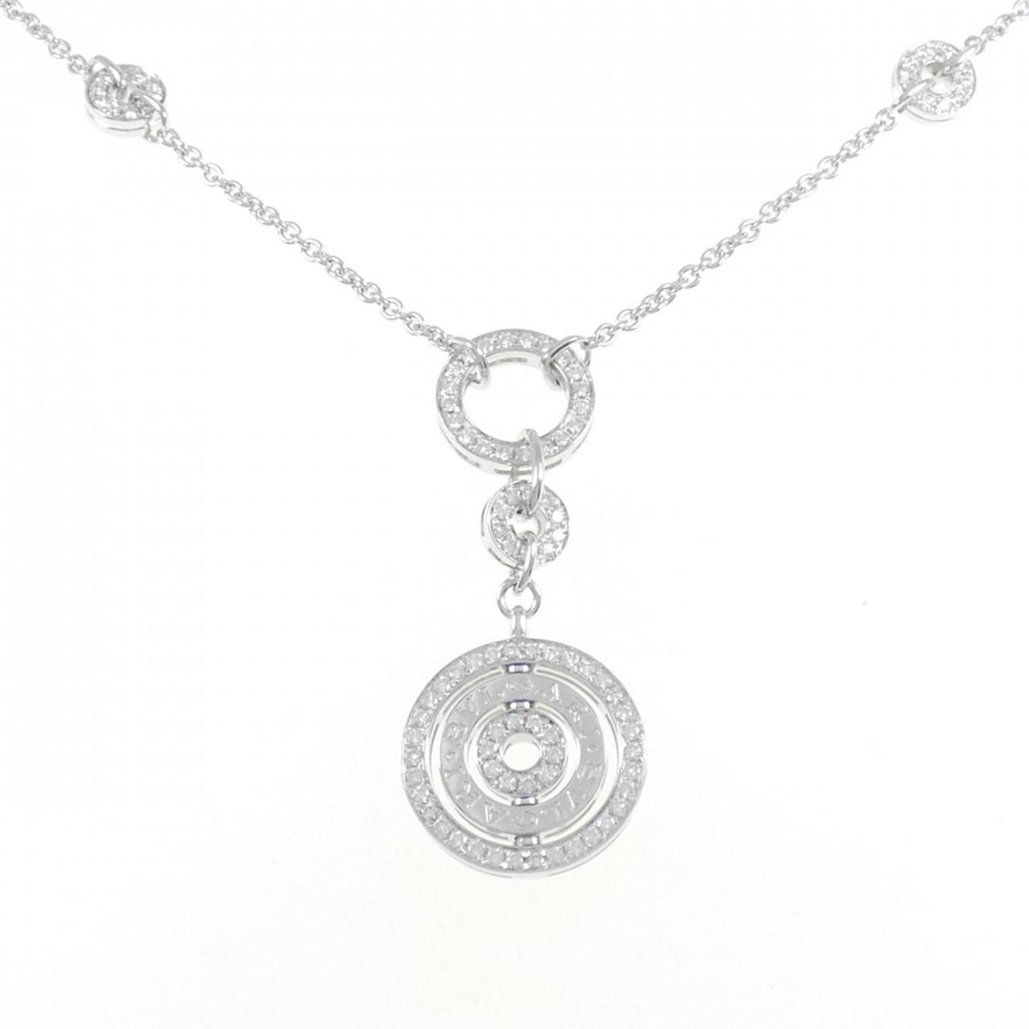 Astrale Pendant Necklace 18K White Gold With Diamond