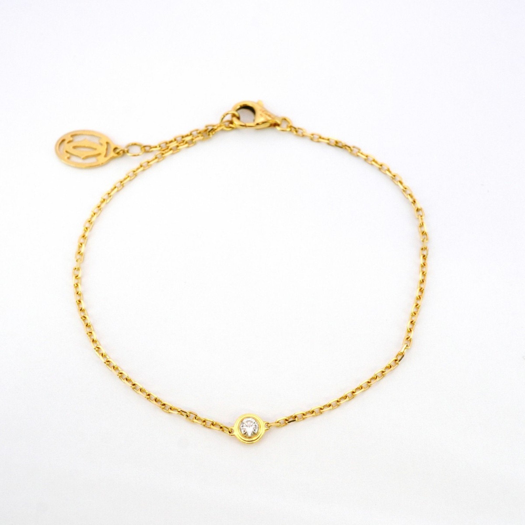 Bracelet 18K Yellow Gold Small with Diamond