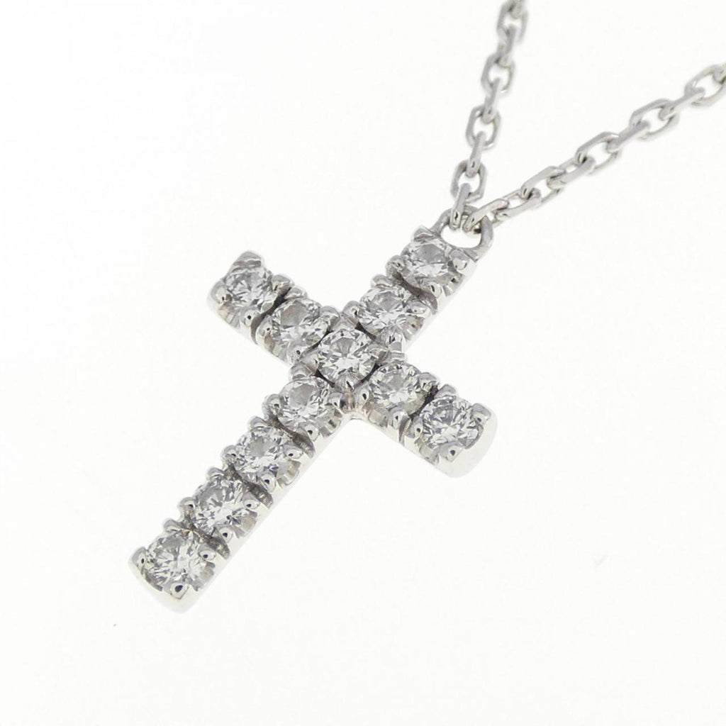 Pendant Necklace 18K White Gold with Diamond