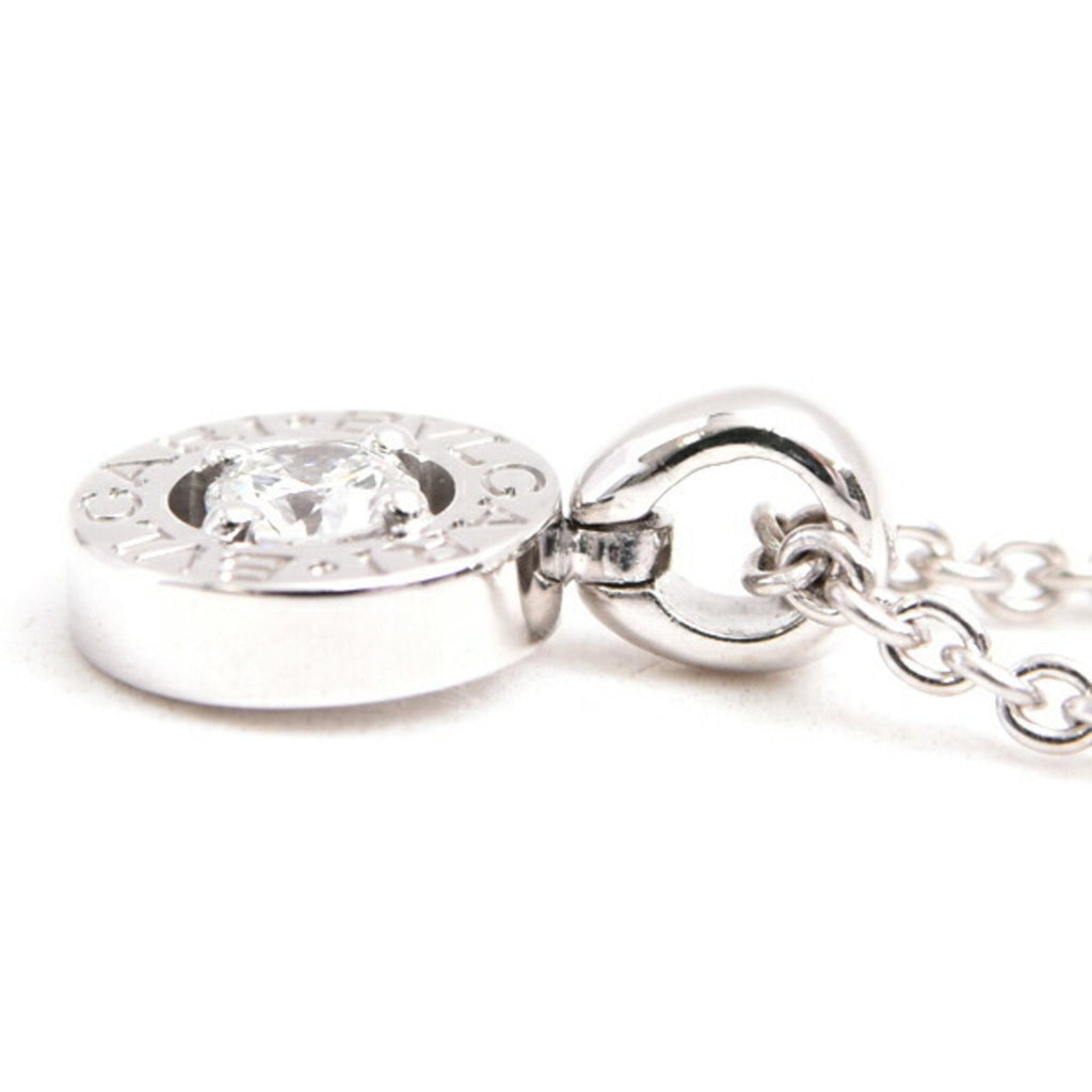 Pendant Necklace 18K White Gold with Diamond