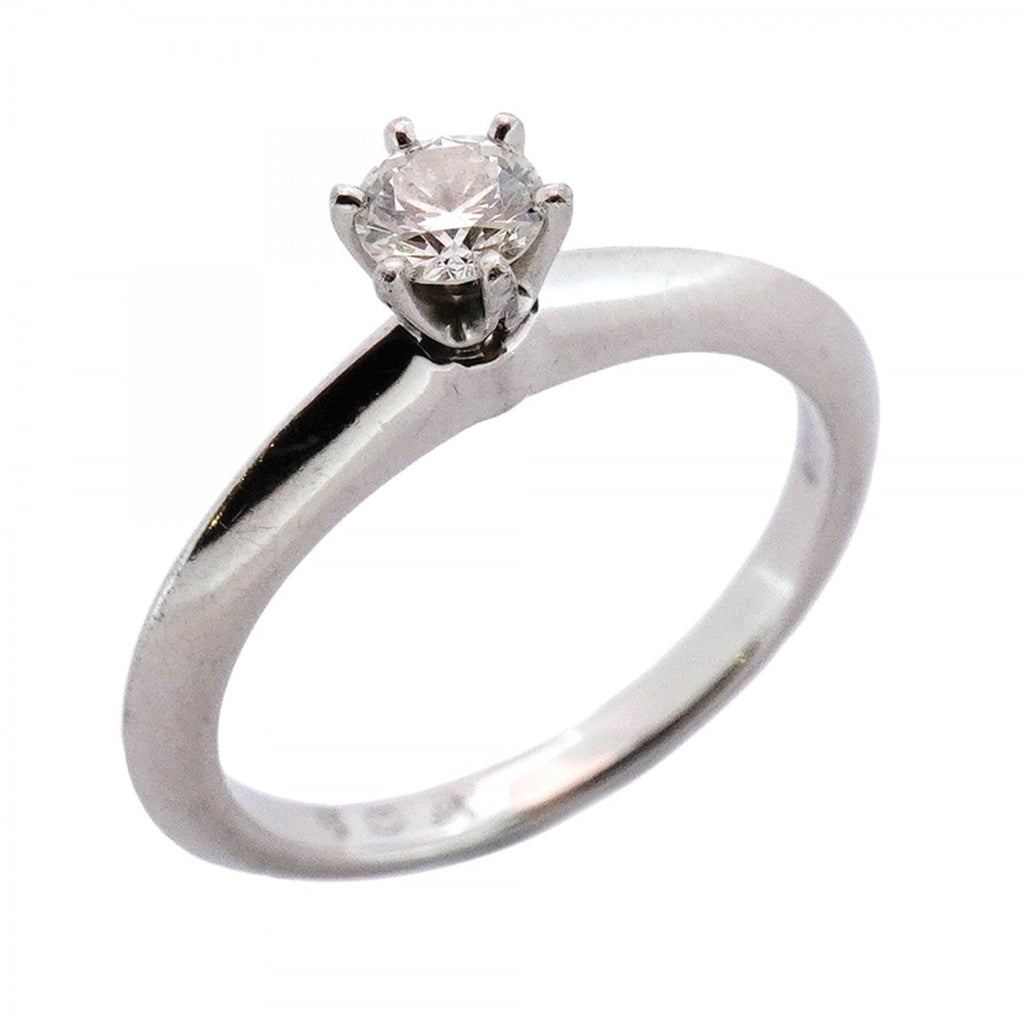 Solitaire Ring Platinum with Diamond