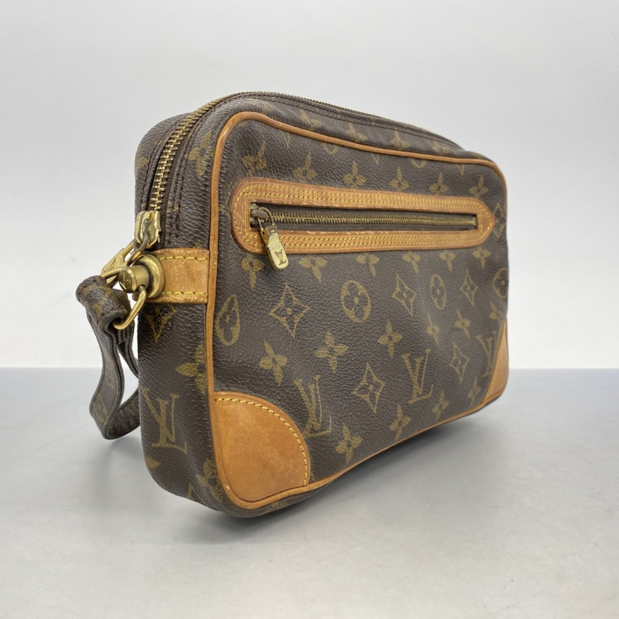 Marly Dragonne Clutch Monogram Canvas GM