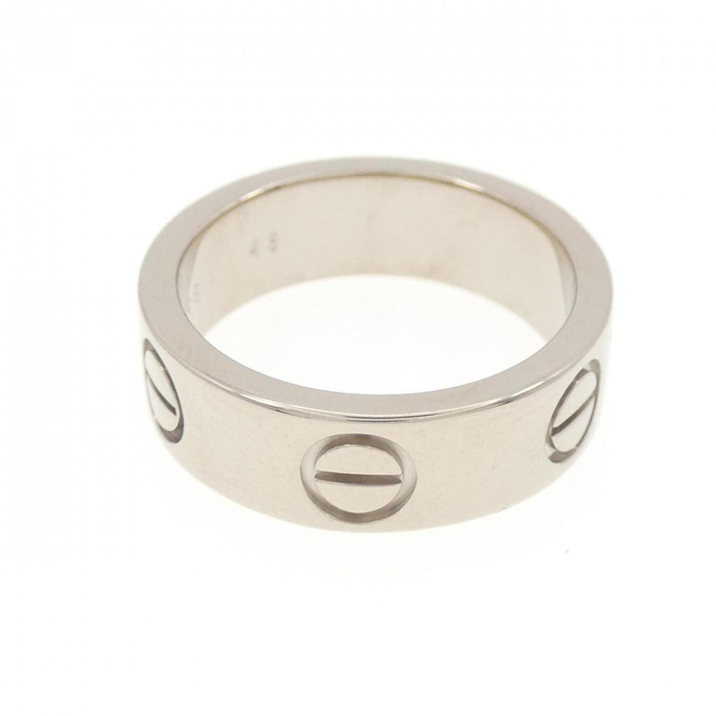 Love Ring 18K White Gold