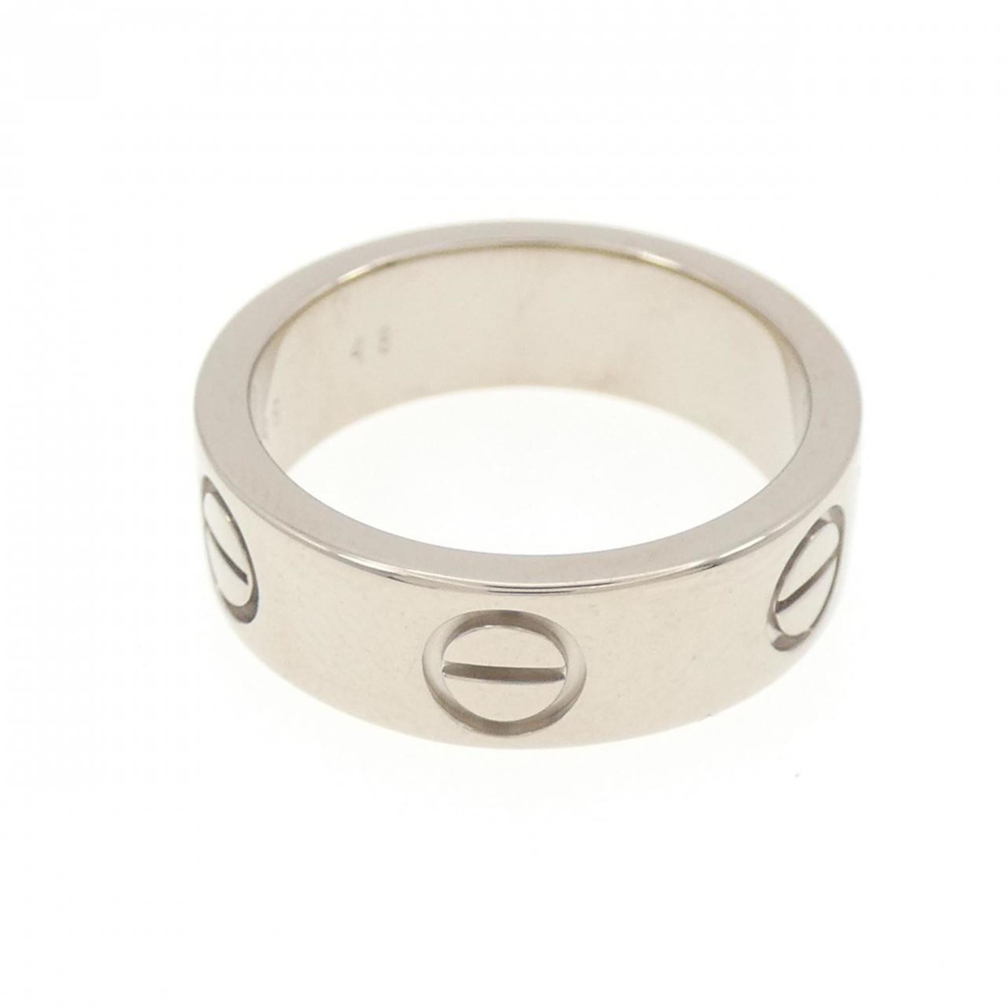 Love Ring 18K White Gold