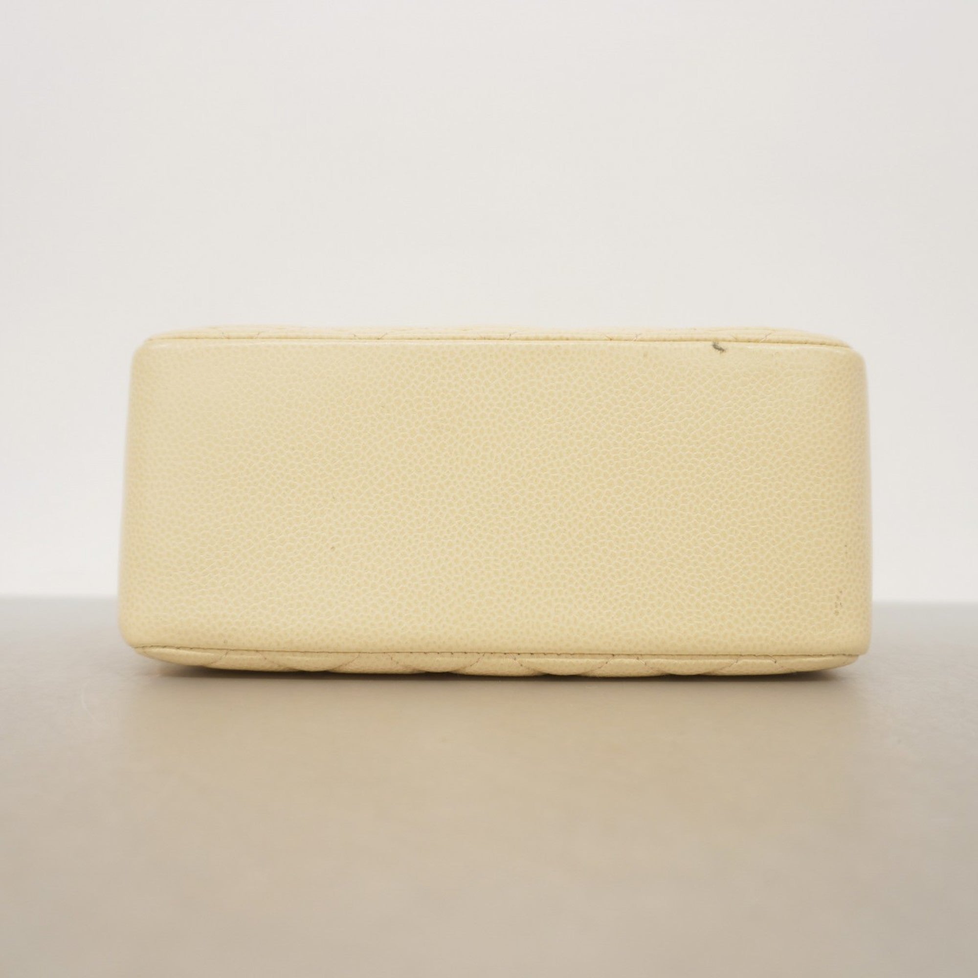 Petite Timeless Tote Quilted Caviar