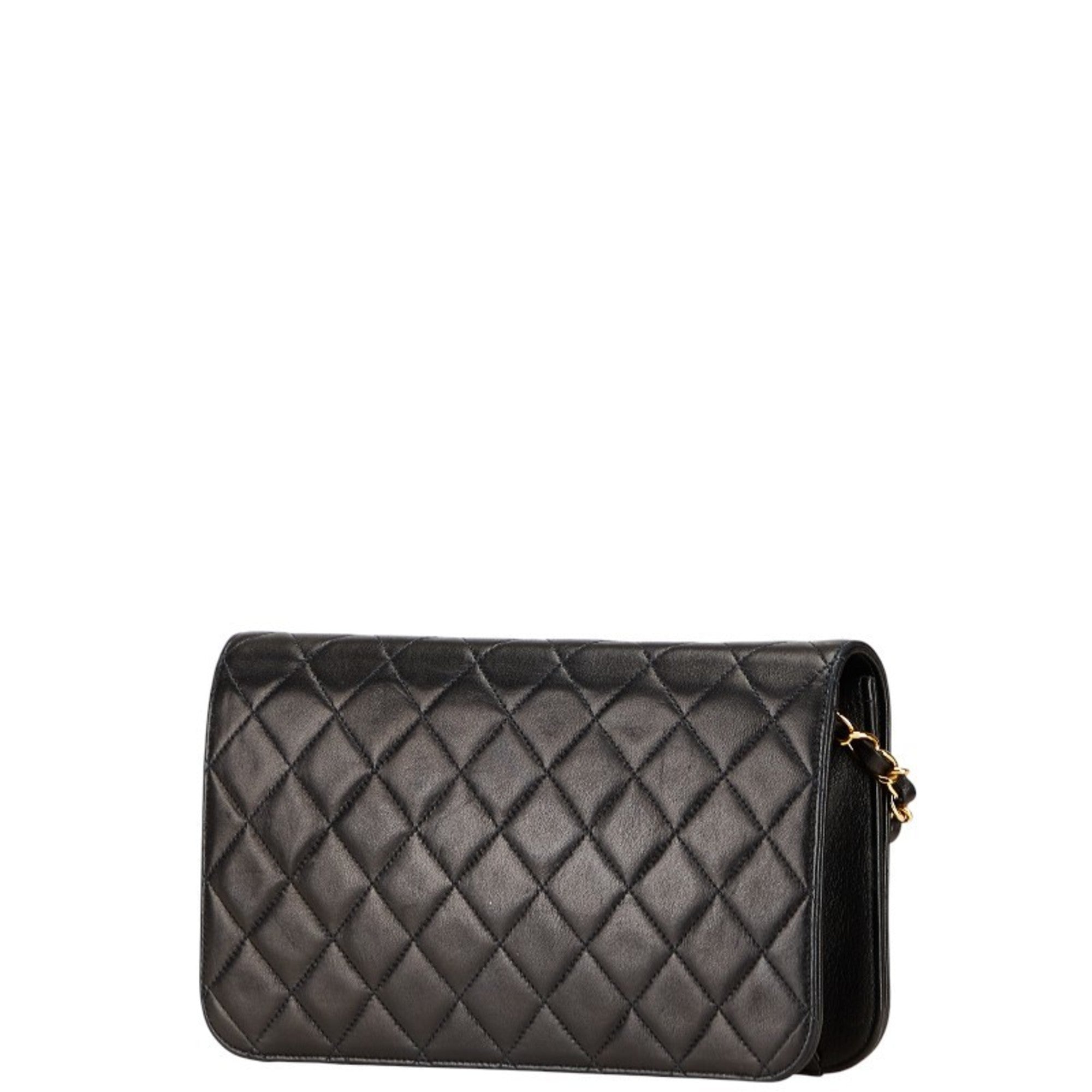 Vintage Full Flap Bag Quilted Lambskin Medium