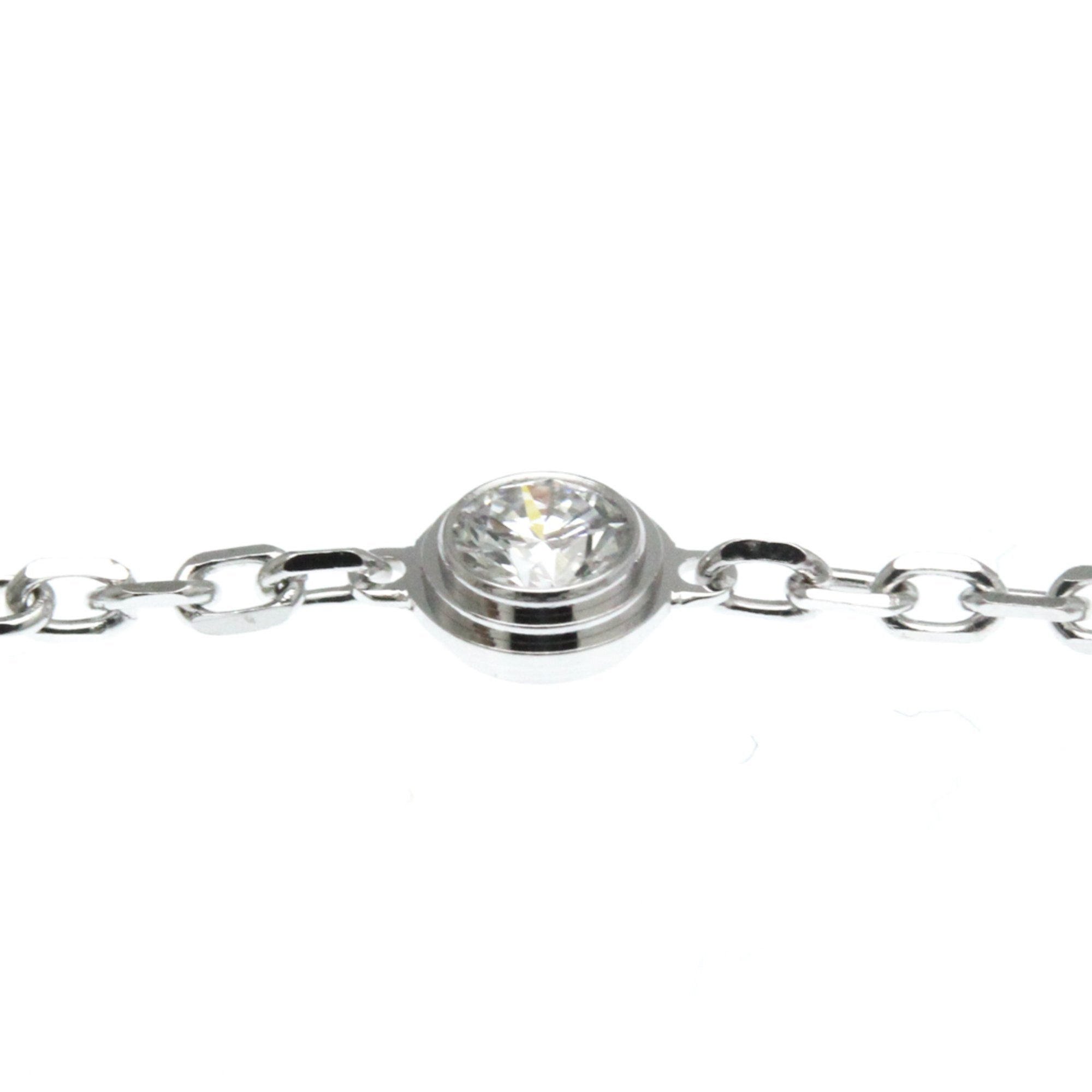 Charm Bracelet 18K White Gold with Diamond