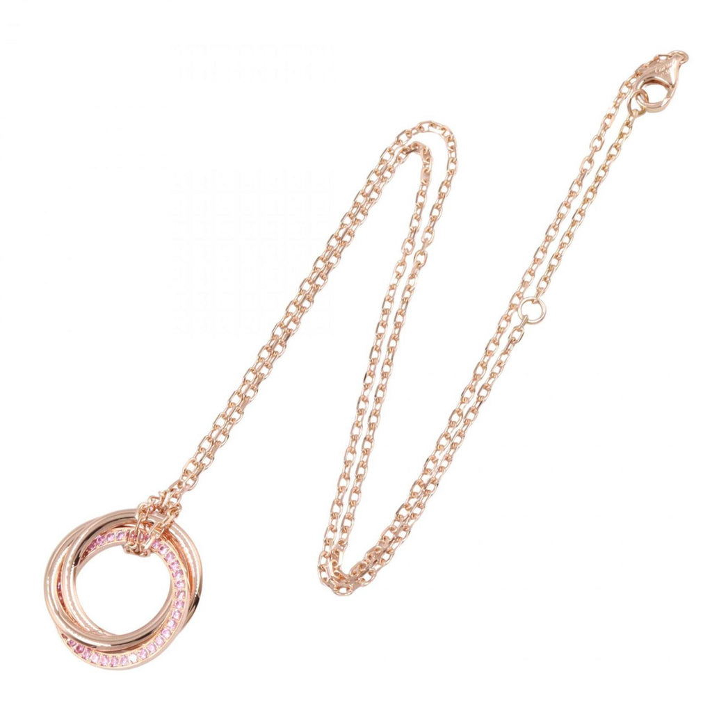 Trinity Pendant Necklace 18K Rose Gold
