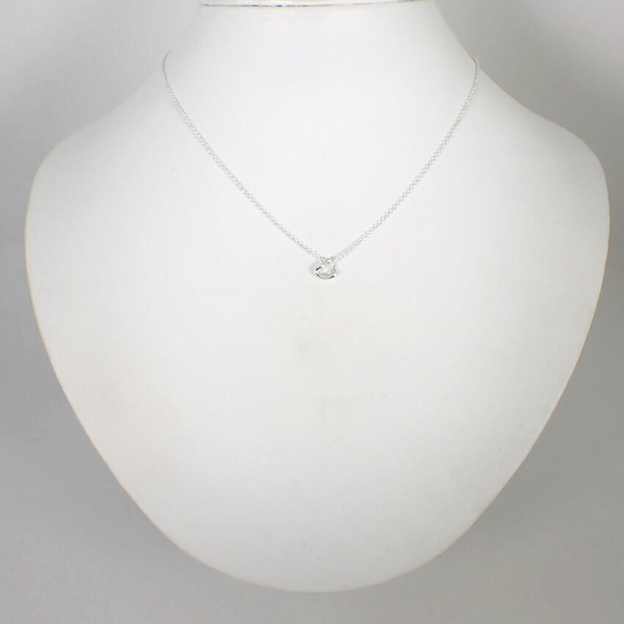 Heart Pendant Necklace Sterling Silver