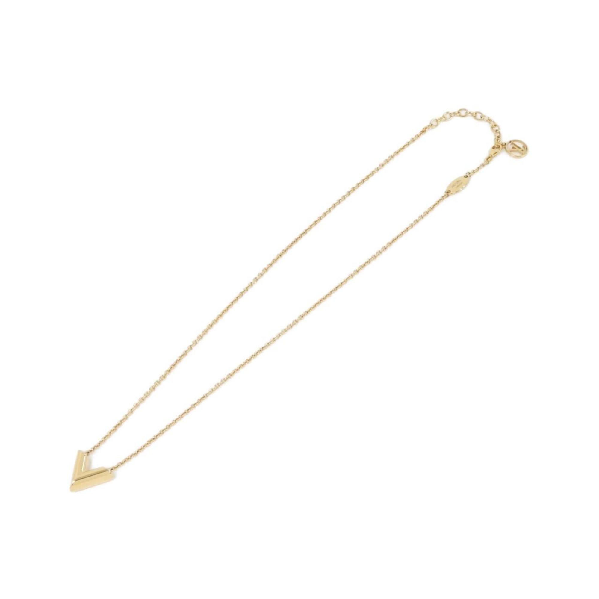 Essential V Pendant Necklace Gold