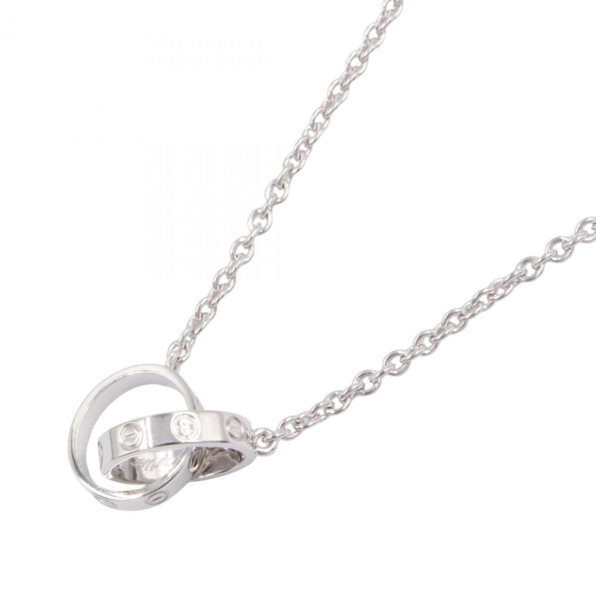 Baby Love Pendant Necklace 18K White Gold