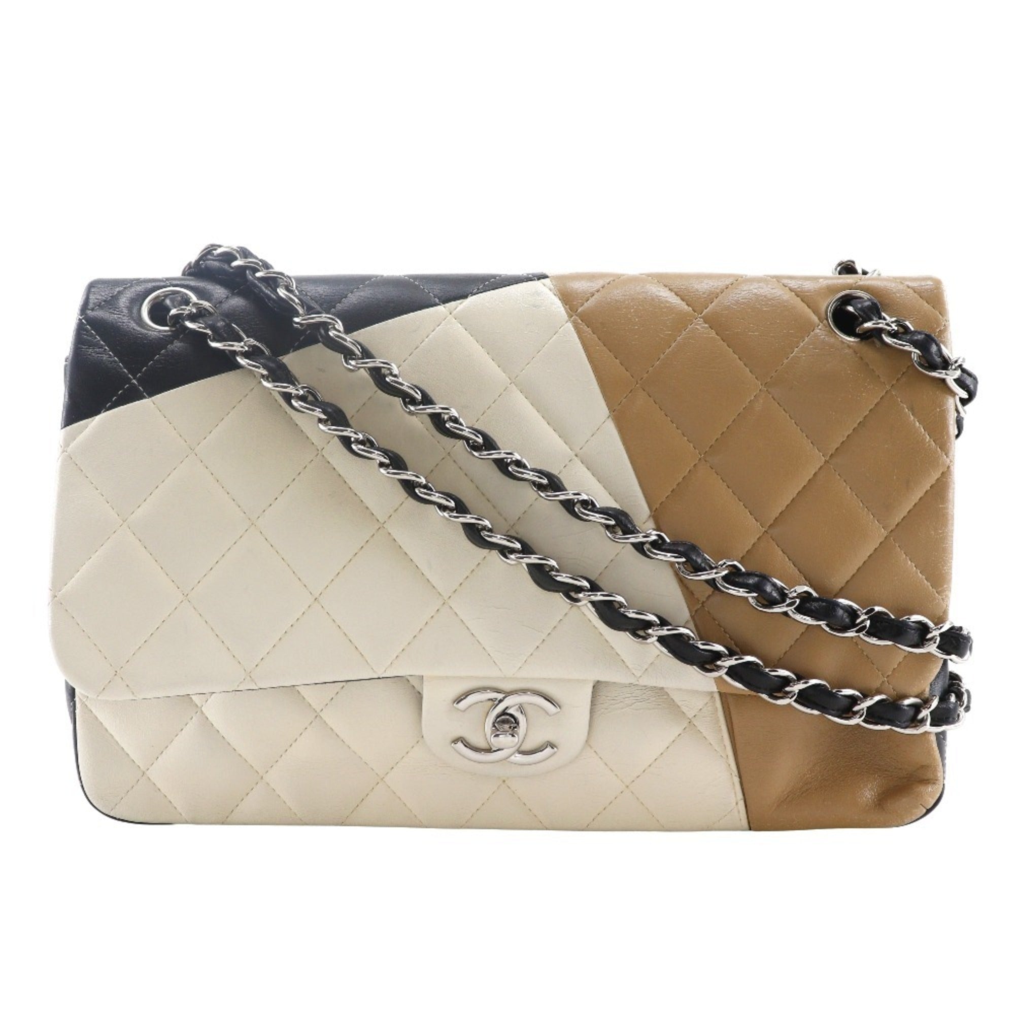 Classic Double Flap Bag Quilted Lambskin Jumbo