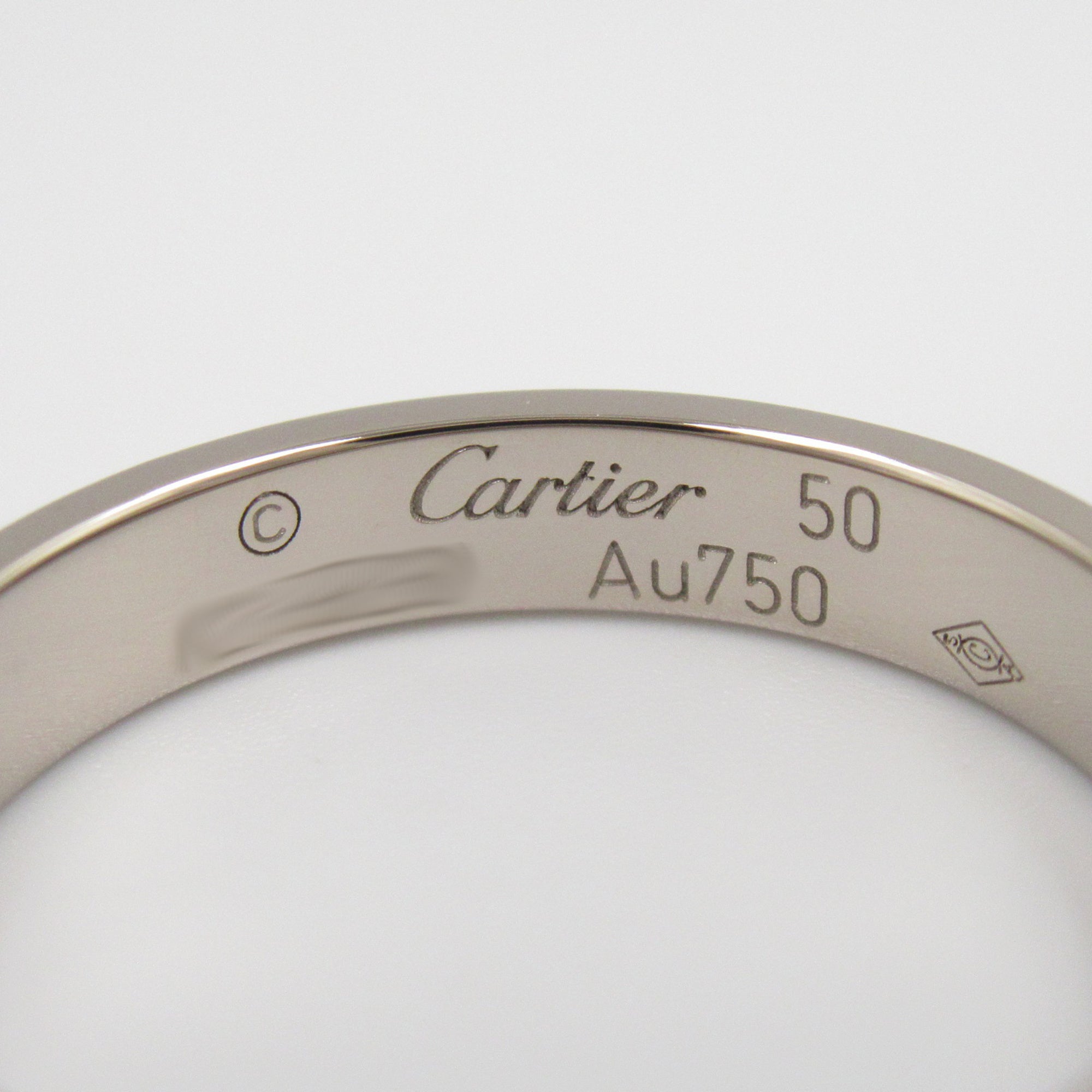 Love Ring 18K White Gold Mini