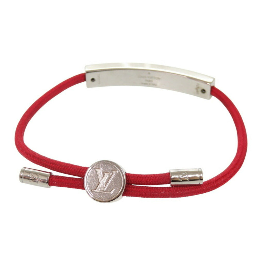 Charm Bracelet Metal Red and Silver