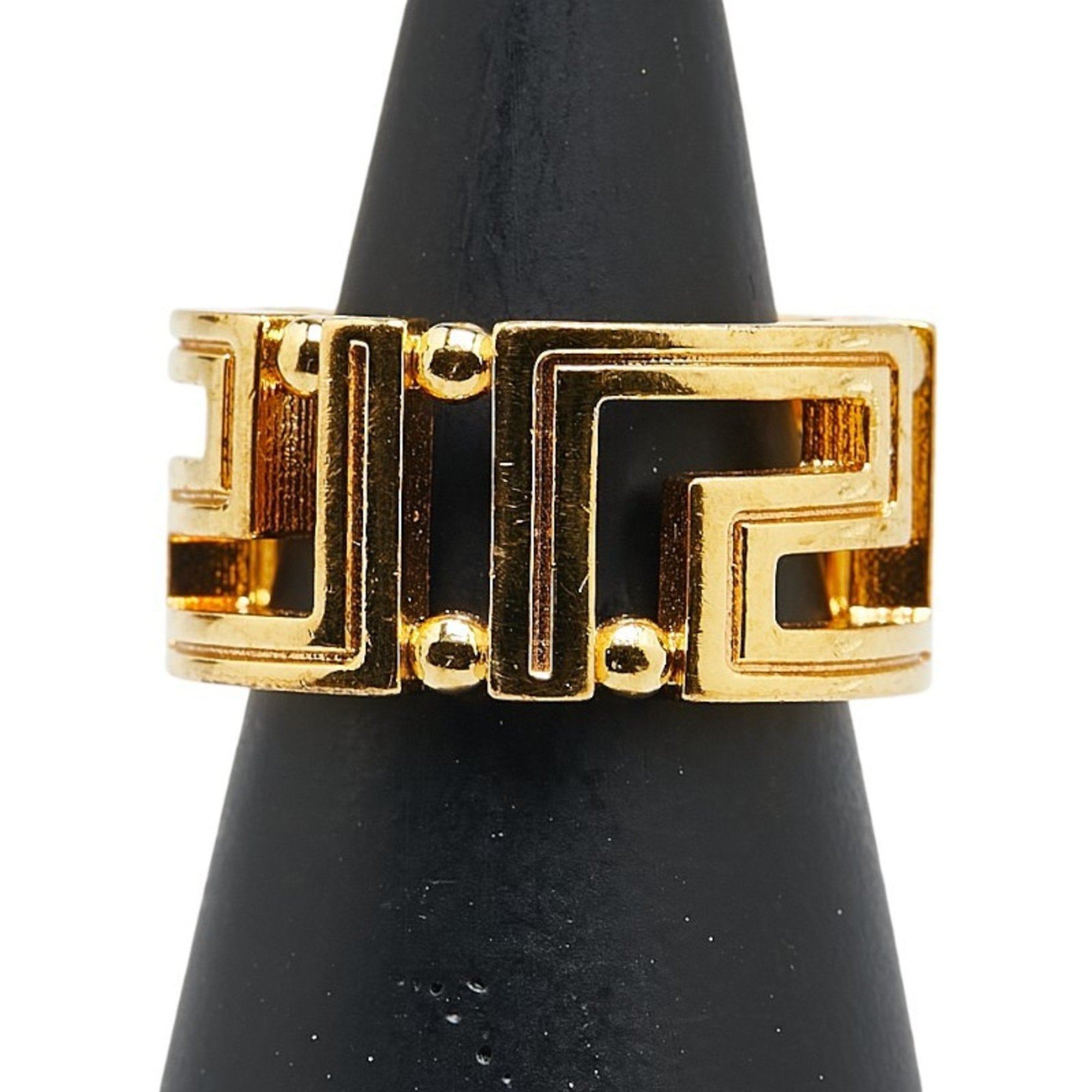 Greca Ring Gold Plated